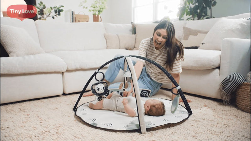 Baby City Stockist of Tiny Love Classic Gymini Black & White