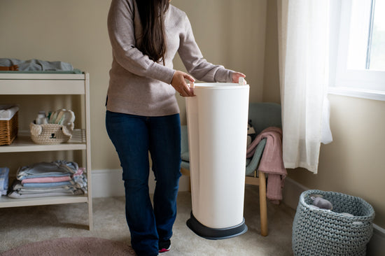 Baby City Stockist of Tommee Tippee Twist & Click XL Nappy Disposal Bin