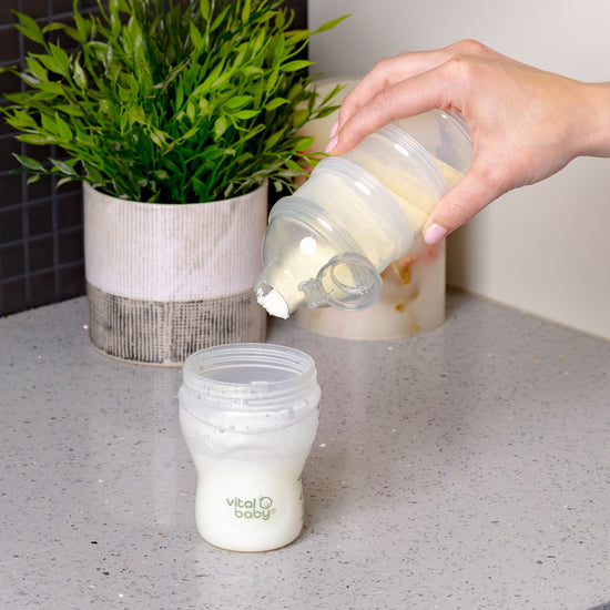 Baby City's Vital Baby Nurture Breast Like Bottle 240ml 2Pk