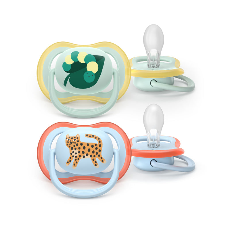 Philips Avent Pacifier Ultra Air Blue 0-6 months 2Pk at Baby City