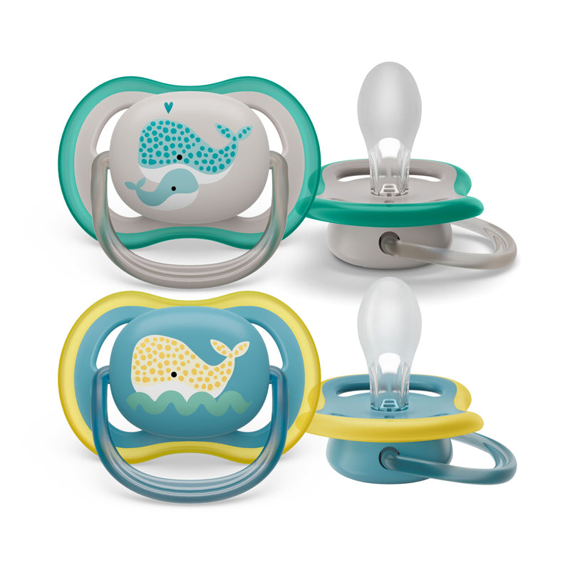 Philips Avent Pacifier Ultra Air Blue 18 months+ 2Pk at Baby City