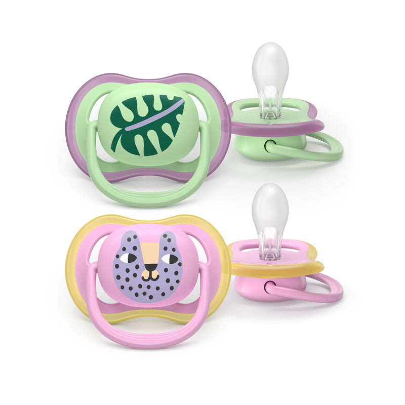 Philips Avent Pacifier Ultra Air Girl 6-18 months 2Pk at Baby City