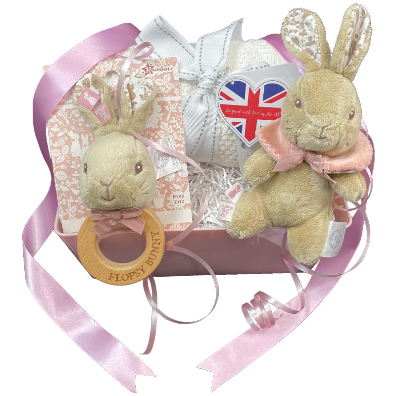 Signature Flopsy Bunny Gift Basket