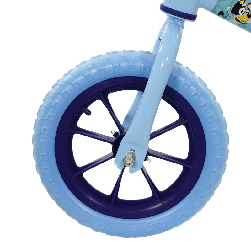 Balance Bike with Light Up Wheels 12" Bluey l Baby City UK Retailer