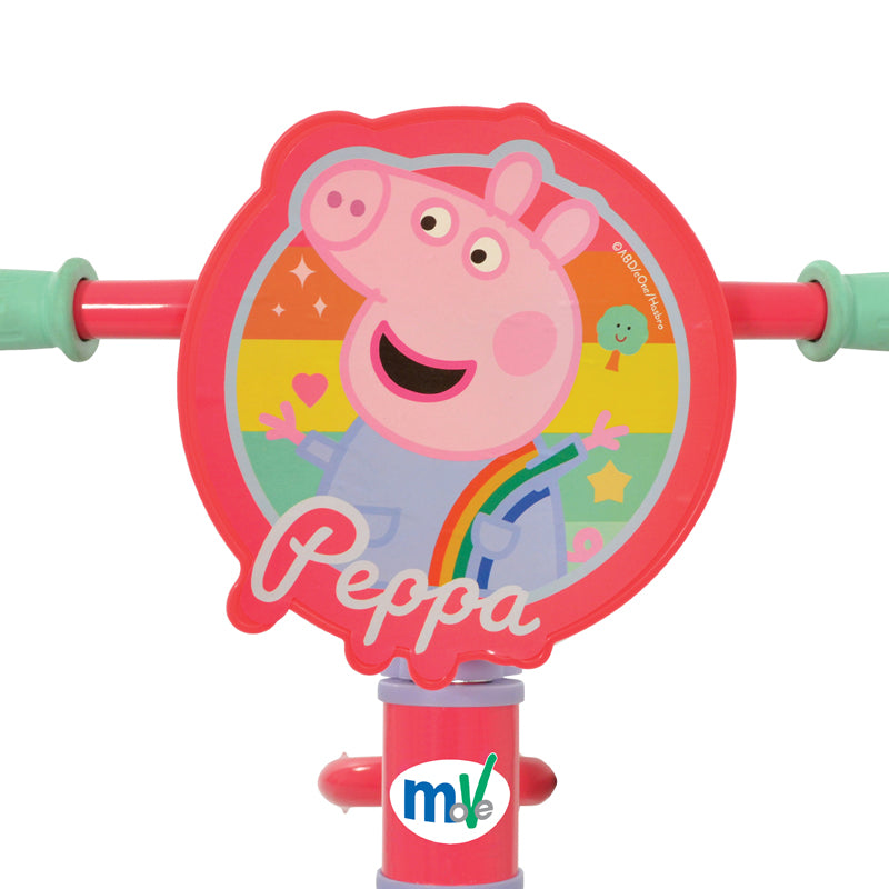 Balance Bike with Light Up Wheels 12" Peppa Pig l Baby City UK Stockist