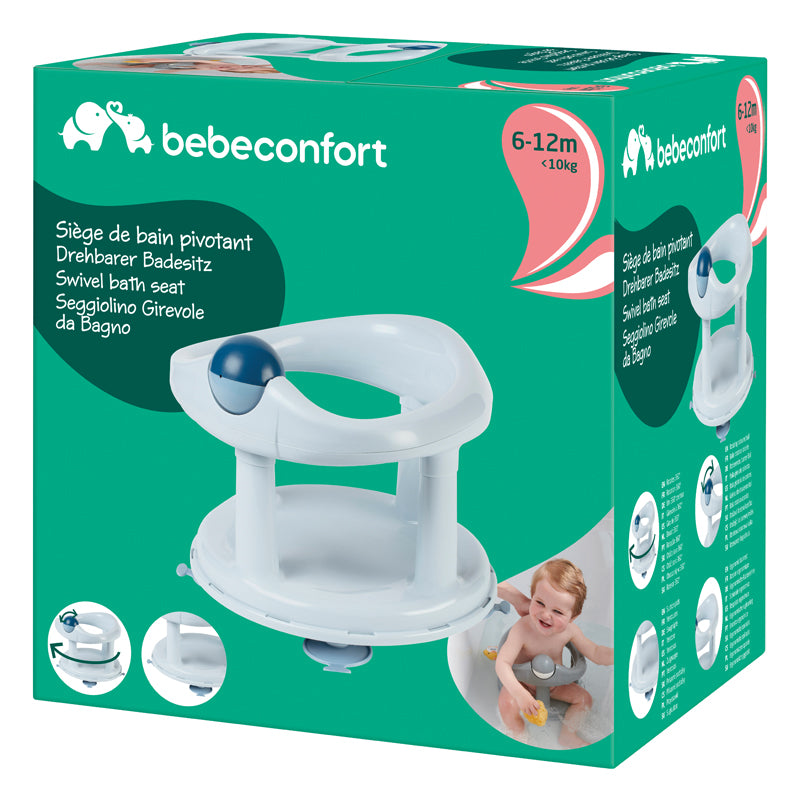 Bebe Confort Swivel Bath Seat - Blue l Baby City UK Retailer
