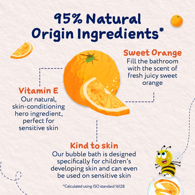 Child's Farm Bubble Bath Sweet Orange 500ml l Baby City UK Retailer