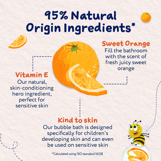 Child's Farm Bubble Bath Sweet Orange 500ml l Baby City UK Retailer