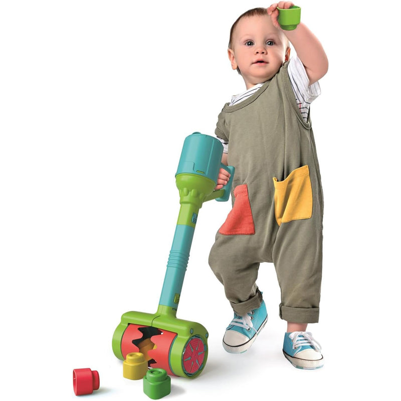 Clementoni Soft Clemmy Sensory Soft Block Roller Vacuum l Baby City UK Retailer