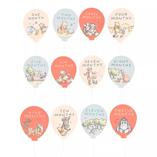 Disney Winnie The Pooh Milestone Keepsake Set l Baby City UK Retailer