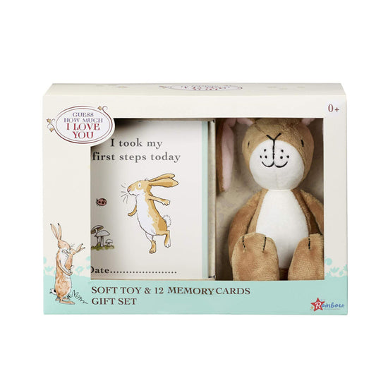Guess How Much I Love You Soft Toy With Milestone Cards l Baby City UK Retailer