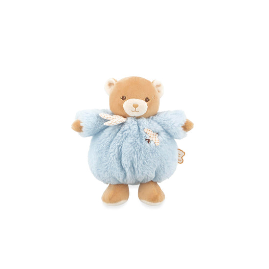 Kaloo Intemporel Chubby Bear Blue 17cm l Available at Baby City