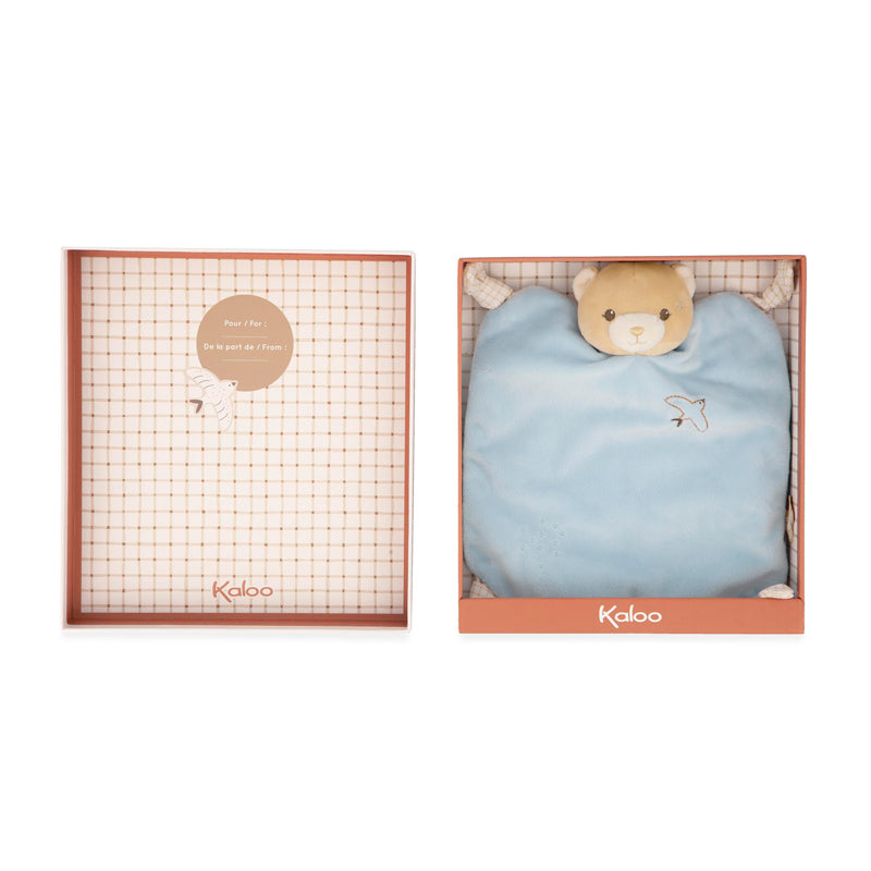 Kaloo Intemporel Doudou Bear Blue l Baby City UK Retailer