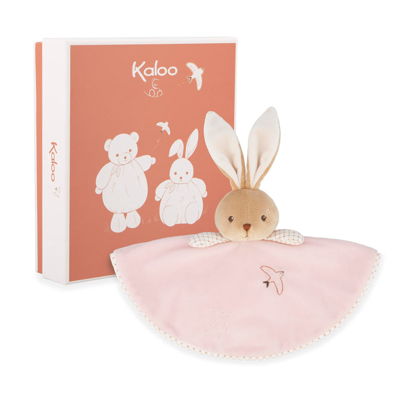 Kaloo Intemporel Doudou Round Rabbit Pink
