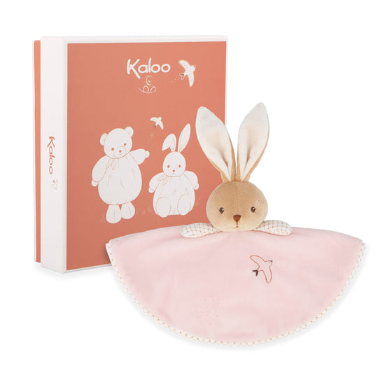 Kaloo Intemporel Doudou Round Rabbit Pink