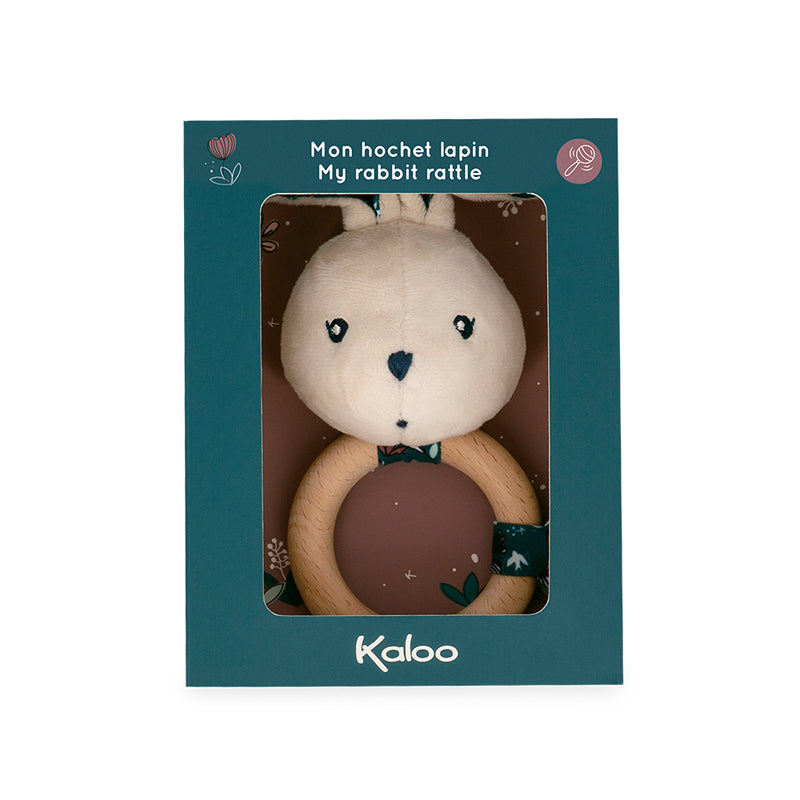 Damaged Packaging Kaloo K'Doux Rattle Rabbit Nature