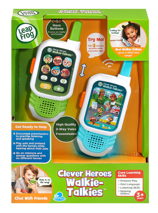 Leap Frog Hero Helpers Walkie Talkies l Baby City UK Retailer