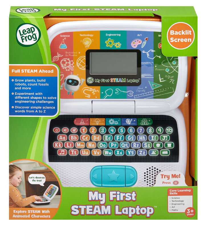 Leap Frog My First STEAM Laptop l Baby City UK Retailer