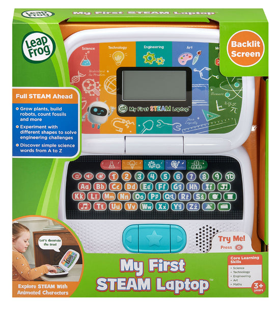 Leap Frog My First STEAM Laptop l Baby City UK Retailer