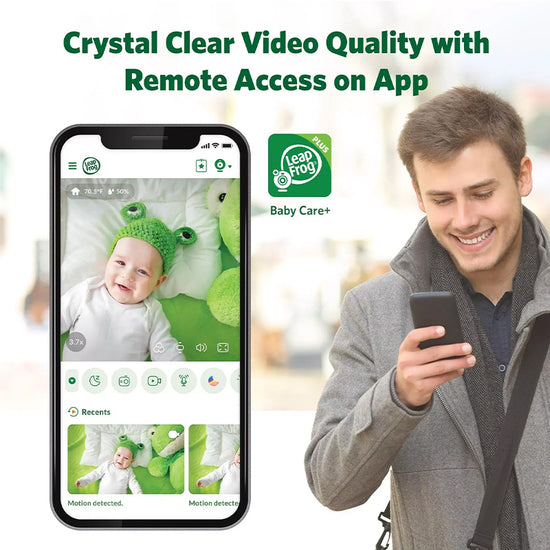 LeapFrog LF4917HD 7” Smart Video Baby Monitor l Available at Baby City