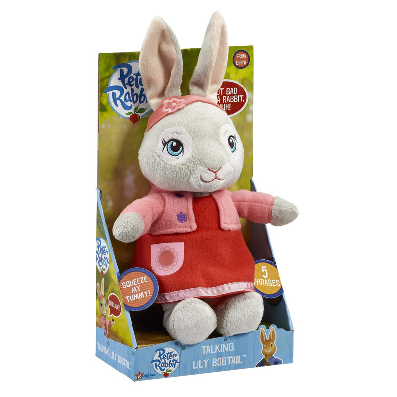Lily Bobtail Talking Soft Toy l Baby City UK Retailer