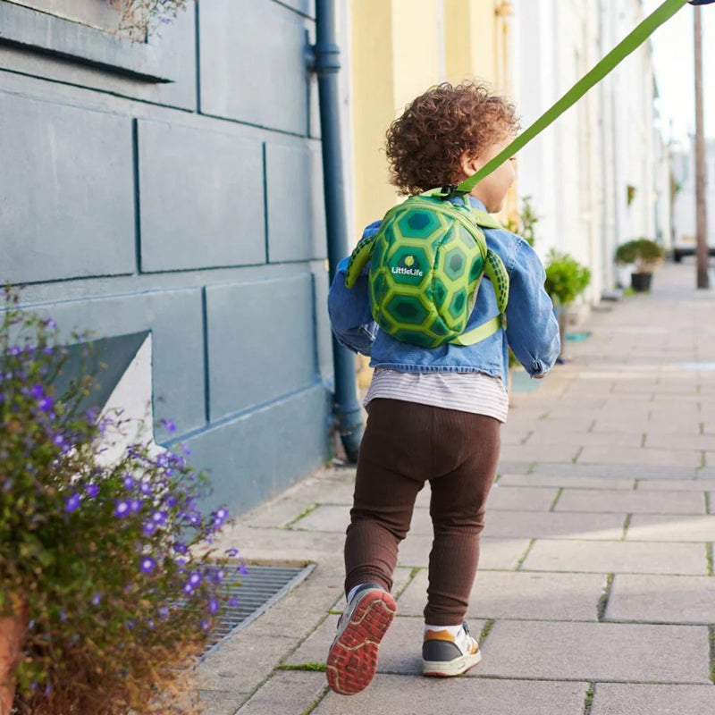 LittleLife Toddler Backpack With Rein Turtle l Baby City UK Retailer