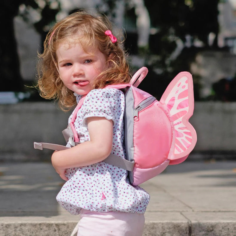 LittleLife Toddler Backpack With Rein Butterfly l Baby City UK Retailer