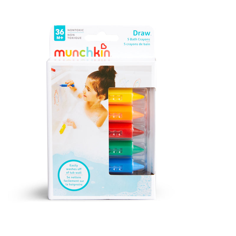 Munchkin Draw Bath Crayons  l Baby City UK Retailer