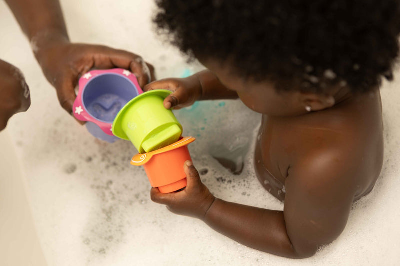 Nuby Splish Splash Stacking Cups l Baby City UK Retailer