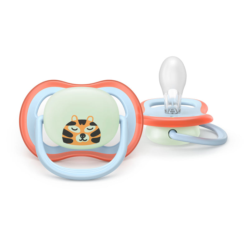 Philips Avent Pacifier Ultra Air Nighttime Boy 0-6 months 2Pk l Baby City UK Retailer