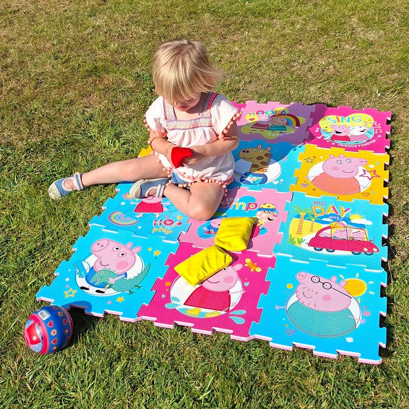 Playmat 12pc Peppa Pig l Baby City UK Retailer