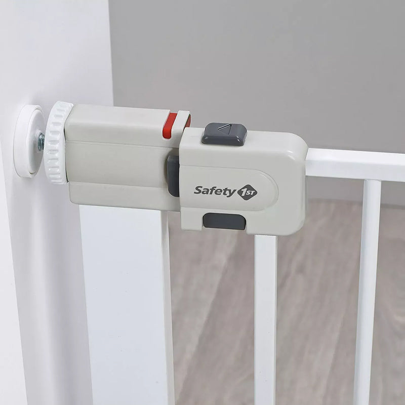 Safety 1st Secure Tech Metal White l Baby City UK Retailer