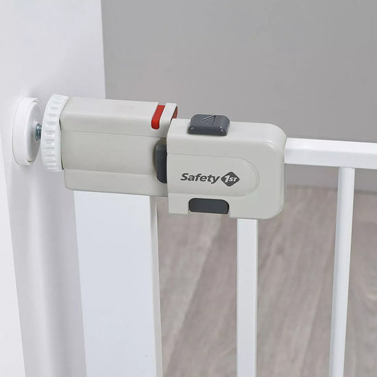 Safety 1st Secure Tech Metal White l Baby City UK Retailer