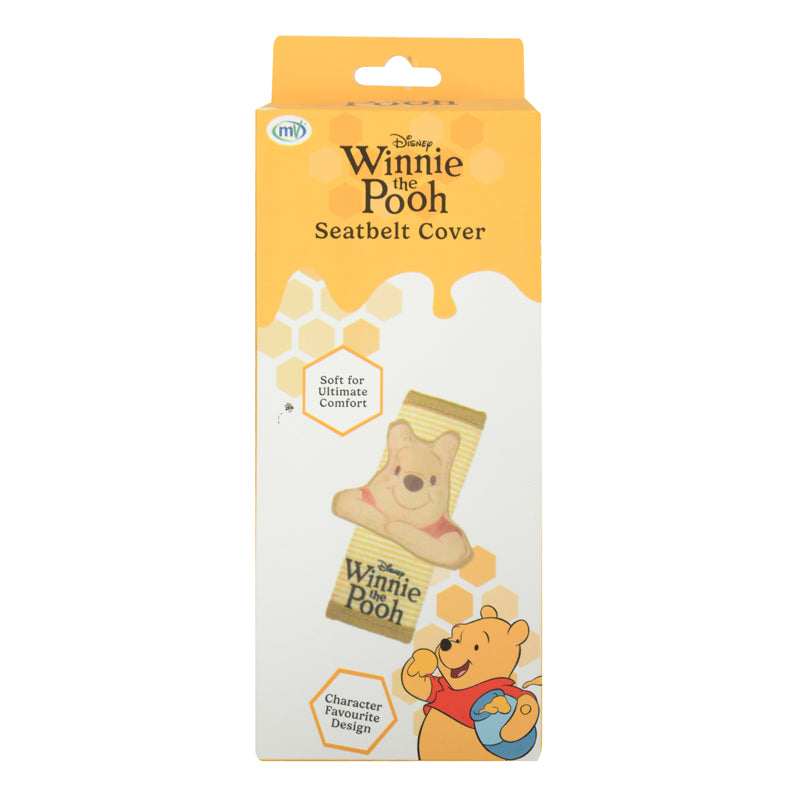 Seat Belt Cover 3D Winnie The Pooh l Baby City UK Retailer