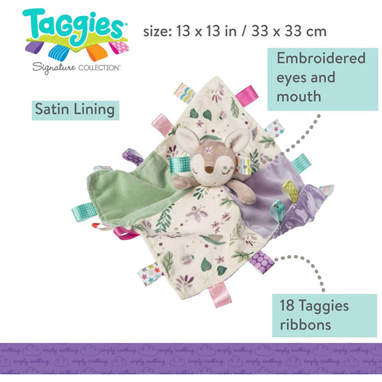 Taggies Flora Fawn Comforter l Baby City UK Retailer
