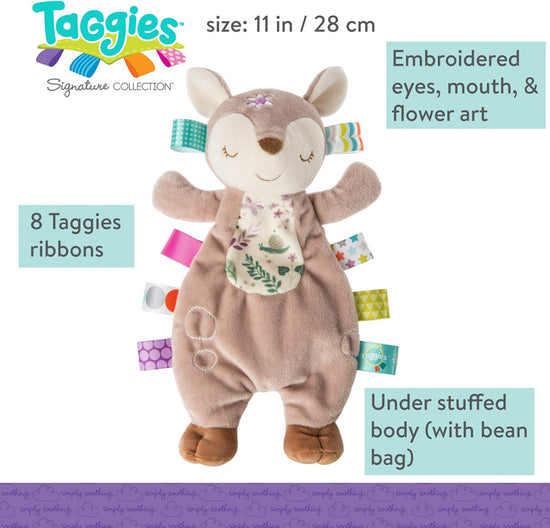 Taggies Flora Fawn Lovey l Baby City UK Retailer
