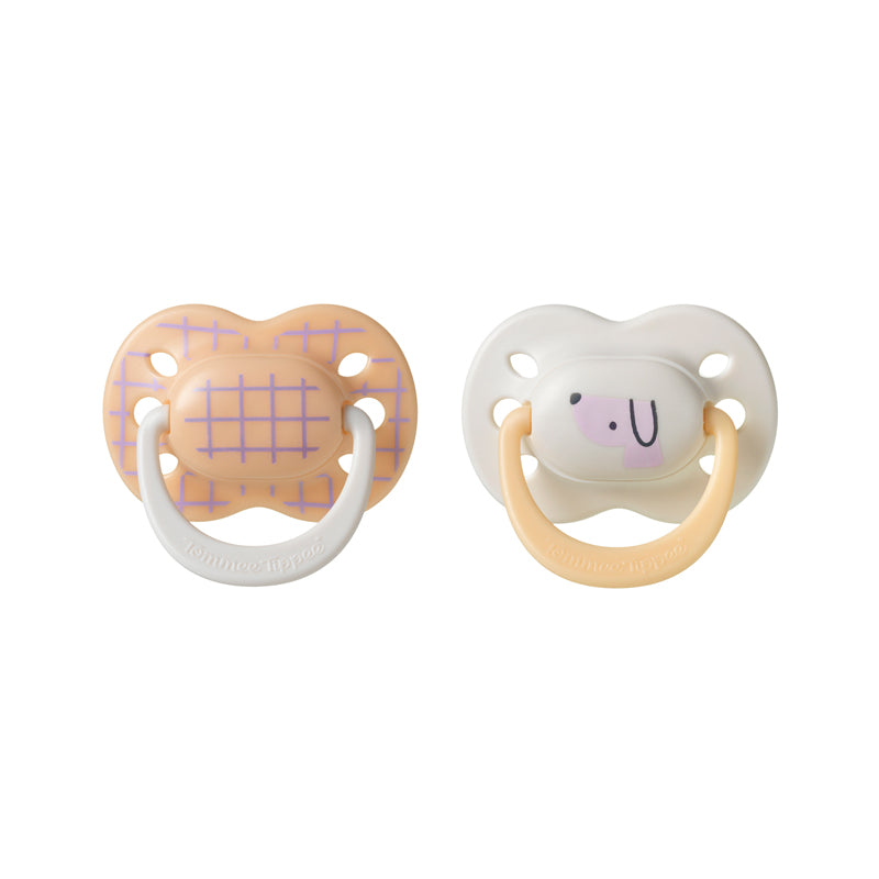 Tommee Tippee Ultimate Fit Soother Girl 0-6m 2Pk l Baby City UK Retailer