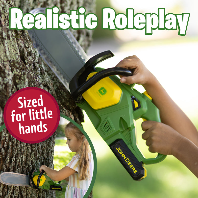 Tomy John Deere Motorised Chainsaw l To Buy at Baby City