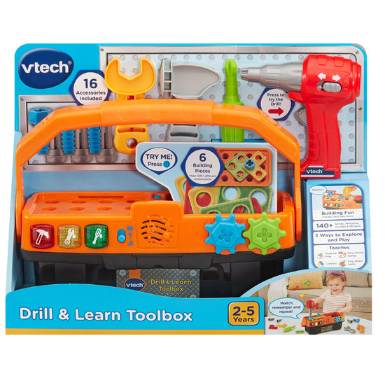 VTech Drill & Learn Toolbox l Baby City UK Retailer