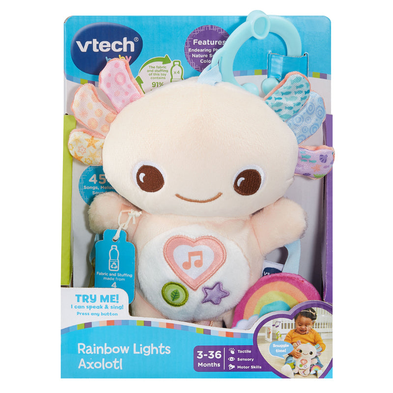 VTech Rainbow Lights Axolotl l Baby City UK Retailer