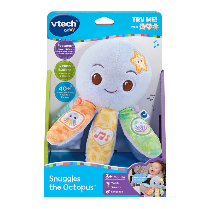 VTech Snuggles the Octopus l Baby City UK Retailer