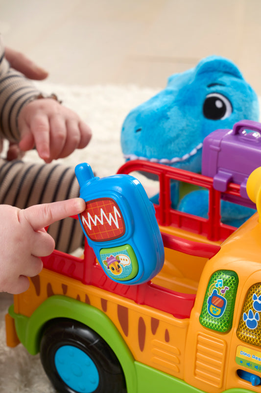 VTech Take Care T-Rex Truck l Baby City UK Retailer