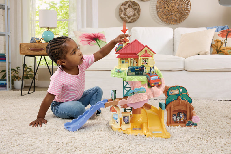 VTech Toot-Toot Drivers® Bluey Road Trip Play Set l Baby City UK Retailer