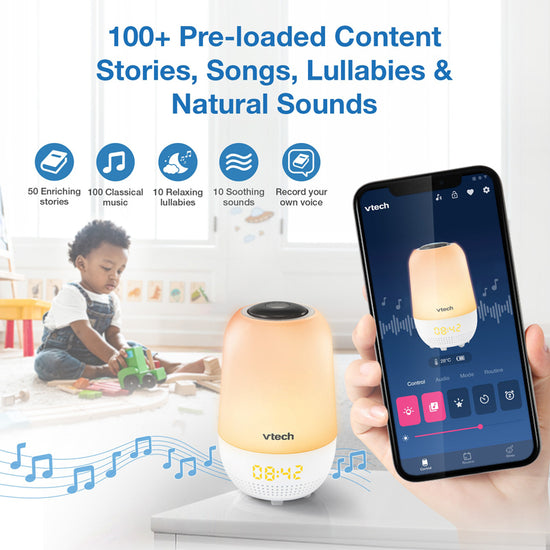 VTech V-Hush Lite Soothing Sleep Trainer l Baby City UK Retailer