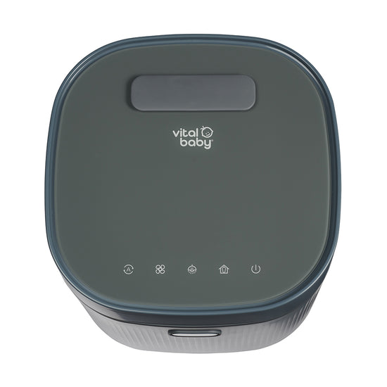 Vital Baby Nurture Advanced Pro UV Steriliser & Dryer Smoky Blue l Baby City UK Retailer
