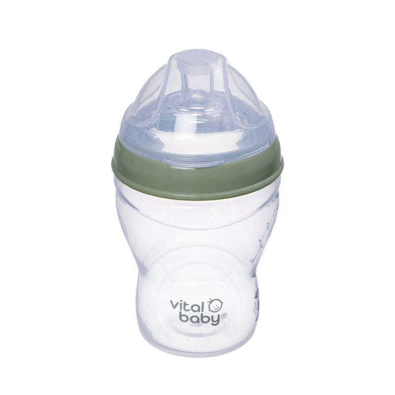 Vital Baby Nurture Breast Like Bottle 240ml 2Pk l Baby City UK Retailer