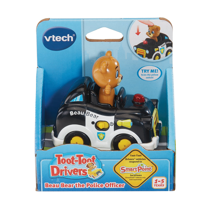 Vtech Toot-Toot Drivers® Beau Bear the Police Officer l Baby City UK Stockist