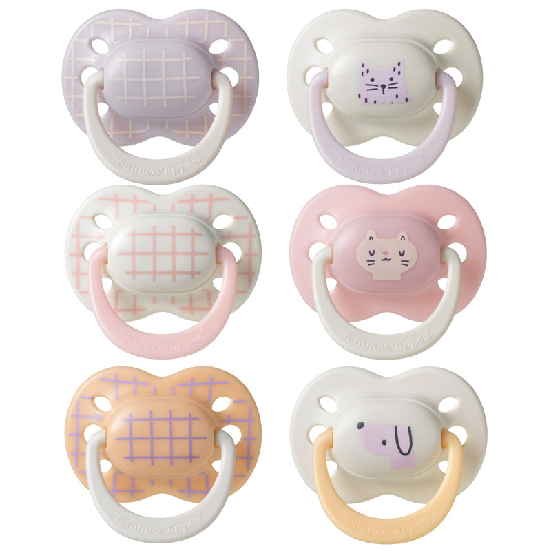 Tommee Tippee Ultimate Fit Soother Girl 0-6m 2Pk at Baby City