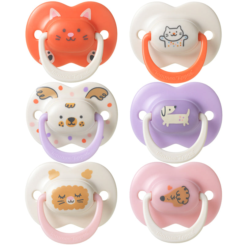 Tommee Tippee Ultimate Fit Soother Girl 18-36m 2Pk at Baby City