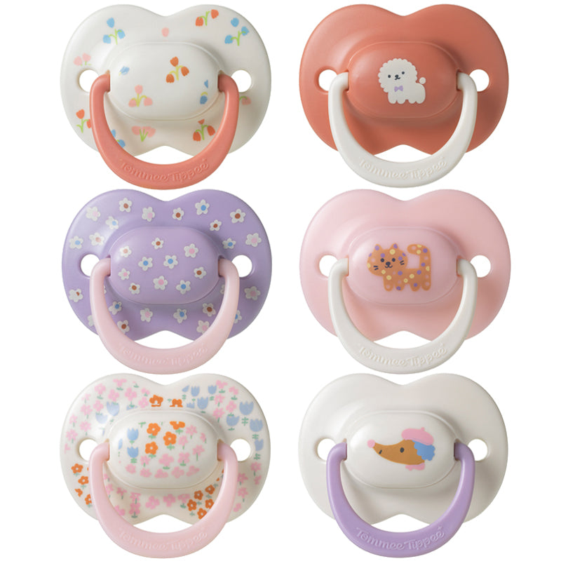Tommee Tippee Ultimate Fit Soother Girl 6-18m 2Pk at Baby City